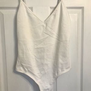 ❌SOLD❌ Basic white body suit